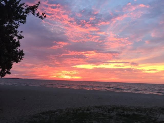Sunrise on Lake Erie